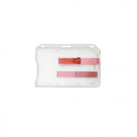 Rigid badge holder 2-Access Card -  Extractor Slides