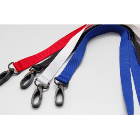 Lanyard 15mm (5/8") - plastic hook (CO/15P)