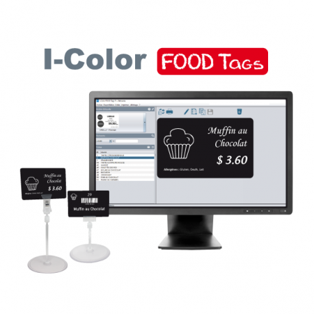 I-Color FOOD Tags