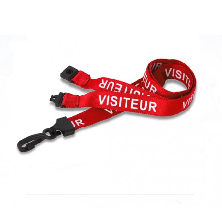 Lanyard VISITEUR