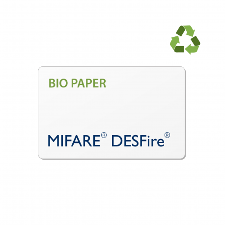 Badge MIFARE - DESFIRE BIO PAPER