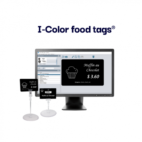 I-Color FOOD Tags